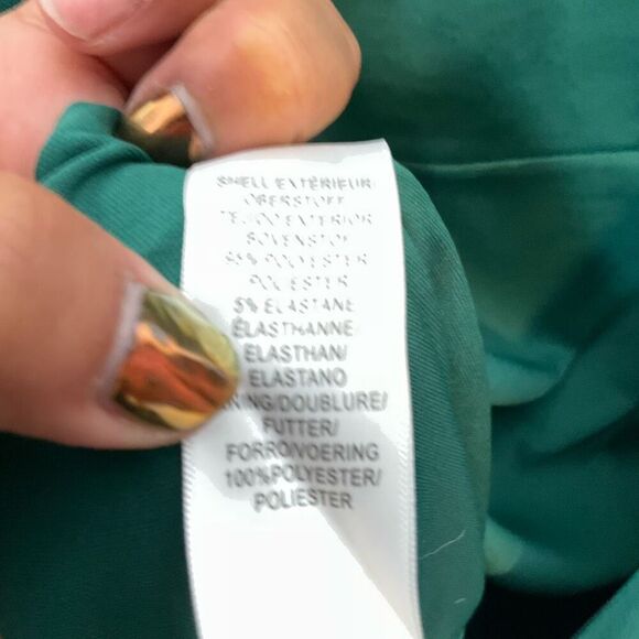 Adrianna Papell Cascade Ruffle Evening Dress - Picture 11 of 12